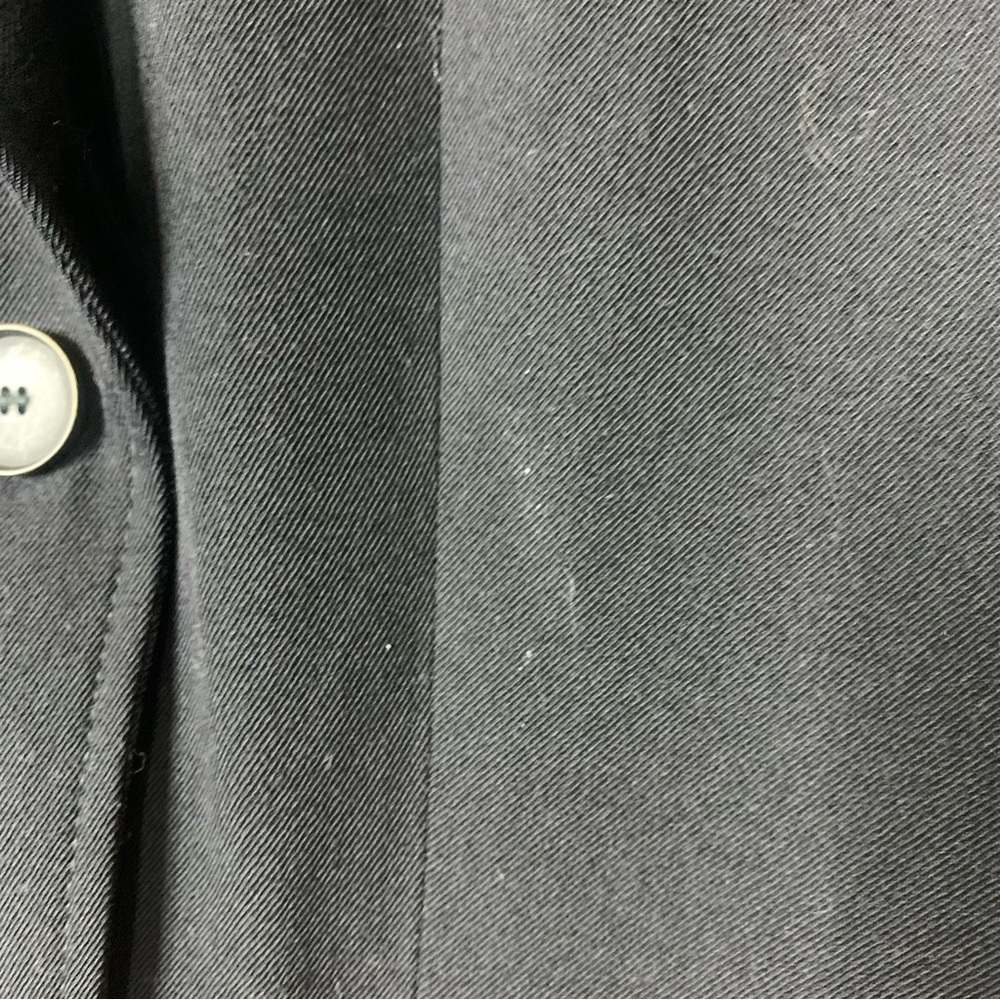 Valentino Black Wool Blazer Button Jacket Size 8 - Picture 8 of 10